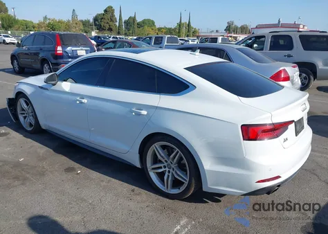 2019 Audi A5 45 Premium из США, поврежденный, VIN WAUENCF51KA085940